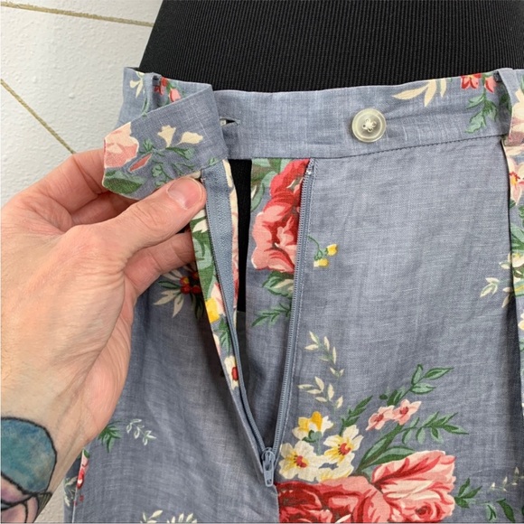 Vintage Retro Ralph Lauren Floral Top and Shorts Set - Picture 2 of 10